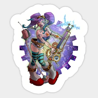 Steam Punk Rock Sticker